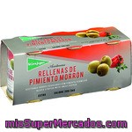 El Corte Ingles Aceitunas Rellenas De Pimiento Morrón Pack 3 Latas 51 G Neto Escurrido