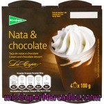 El Corte Ingles Copa De Chocolate Y Nata Pack 4 Unidades 100 G