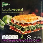 El Corte Ingles Lasaña Vegetales 2 Raciones Estuche 600 G