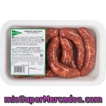 El Corte Ingles Longaniza Fresca Roja Peso Aproximado Bandeja 600 G