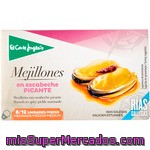 El Corte Ingles Mejillones En Escabeche Picantes De Las Rías Gallegas 8-12 Piezas Lata 69 G Neto Escurrido