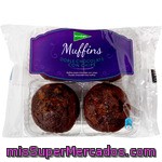 El Corte Ingles Muffin Doble Chocolate Con Chips 4 Unidades Paquete 300 G