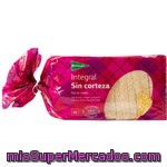 El Corte Ingles Pan De Molde Integral Sin Corteza 16 Rebanadas Bolsa 450 G