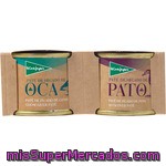 El Corte Ingles Paté De Hígado De Oca + Hígado De Pato Pack 2 Latas 70 G