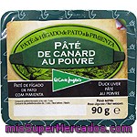 El Corte Ingles Paté De Hígado De Pato A La Pimienta Envase 90 G