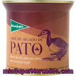 El Corte Ingles Paté De Hígado De Pato Lata 200 G