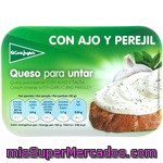 El Corte Ingles Queso Crema Con Ajo Y Perejil Envase 125 G