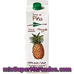 El Corte Ingles Zumo De Piña 100% Fruta Envase 1 L