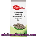 El Granero Integral Bio Arroz Integral Hinchado Con ágave Y Coco De Cultivo Ecológico Bolsa 350 G