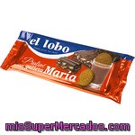 El Lobo Praliné De Chocolate Con Galleta Maria Tableta 200 G
