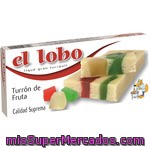 El Lobo Turrón De Fruta Tableta 200 G