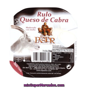 El Pastor De La Polvorosa Queso De Cabra Rulo Envase 75 Gr