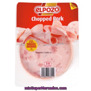 El Pozo Chopped De Cerdo Lonchas Sobre 250 Gr