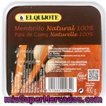 El Quijote Membrillo Natural 100% Tarrina 400 G Neto Escurrido