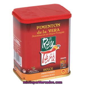 El Rey De La Vera Pimentón Dulce Lata 75gr