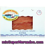 El Xillu Filetes De Anchoa En Aceite De Oliva Tamaño Extra 7-8 Piezas Bandeja 37 G Neto Escurrido