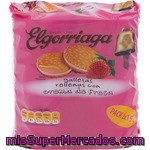 Elgorriaga Galletas Rellena De Crema De Fresa 2x150g 300 G