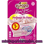 Elpozo Bienstar Pechuga De Pavo Reducida En Sal Bajo En Grasa En Lonchas Finas Envase 90 G