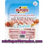 Elpozo Jamón Cocido Extra Braseado En Finas Lonchas Envase 125 G