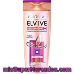 Elvive Champú Liso Keratina Perfeccionador Con Micro-keratina Y Extracto De Camelia Frasco 300 Ml Para Cabellos Lisos Indisciplinados