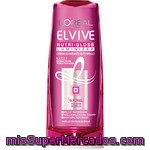 Elvive Luminizer Nuti-gloss Crema Suavizante Alto Brillo Frasco 250 Ml Para Cabello Con Falta De Brillo