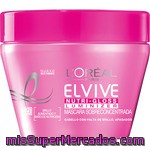 Elvive Luminizer Nuti-gloss Mascarilla Para Cabello Con Falta De Brillo Tarro 300 Ml