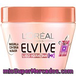 Elvive Mascarilla Liso Keratina Con Sérum Alisador Tarro 300 Ml