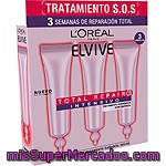 Elvive Total Repair 5 Intensivo Tratamiento Reparador Concentrado Para Cabello Seco Y Dañado Caja 3 Ampollas