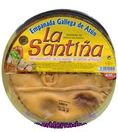 Empanada Gallega Artesana De Atún La Santiña 400 Gramos