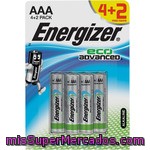 Energizer Eco Advanced Pila Alcalina Aaa Blister 4 Unidades