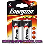 Energizer Ultra+ Pila Alcalina (lr14 - Mn1400) + C Blister 2 Unidades