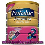 Enfalac Premium 2 Leche De Continuación Con Lipil * Dha A Partir De 6 Meses Bote 800 G