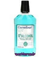 Enjuague Bucal 0% Alcohol Carrefour 500 Ml.