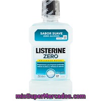 Enjuague Bucal Listerine Zero, Botella 250 Ml