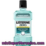 Enjuague Bucal Menta Suave Listerine Zero 500 Mililitros