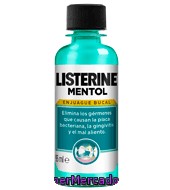 Enjuague Bucal Mentol Listerine 95 Ml.