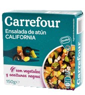 Ensalada Californiana De Atún Carrefour 157 G.