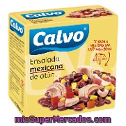 Ensalada Mejicana De Atún Calvo 160 G.