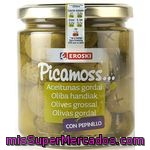 Eroski Aceitunas Gordal Con Pepinillos 190g