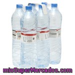 Eroski Agua Botella 6x1,5l