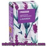 Eroski Ambientador Mini Spray Lavanda Recambio 2u