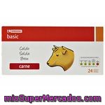 Eroski Basic Caldo Carne 24 Pastillas 128g