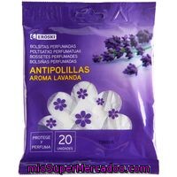 Eroski Bolas Antipolillas Lavanda 20u