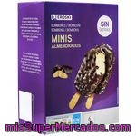 Eroski Bombón Mini Almendrado Sin Lactosa 6u 38g
