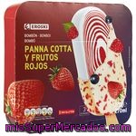 Eroski Bombón Panna Cotta Y Frutos Rojos 3u 270ml