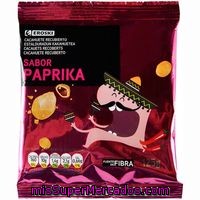 Eroski Cacahuete Recubierto Sabor Paprika 125g