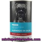 Eroski Comida Perro Albondigas Buey 1,25kg