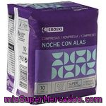 Eroski Compresa Noche Alas 10u