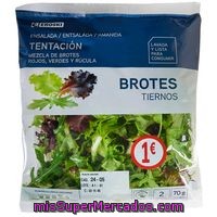 Eroski Ensalada Brotes Tentación 70g