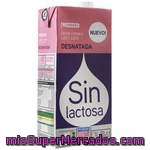 Eroski Leche Desnatada Sin Lactosa Brik 1l